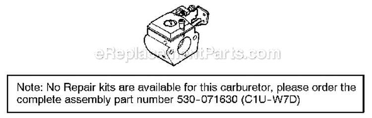 Page E Diagram and Parts List for FEATHERLITE Type 5 Weed Eater Trimmer
